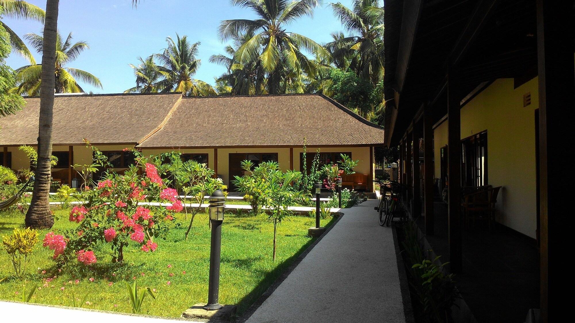Hotel Trawangan Oasis Gili Trawangan Esterno foto