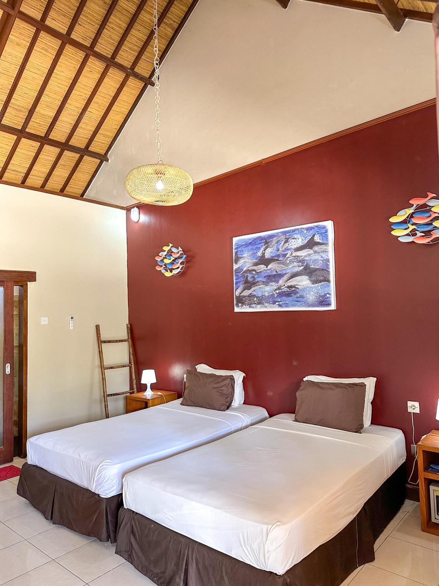 Hotel Trawangan Oasis Gili Trawangan Esterno foto